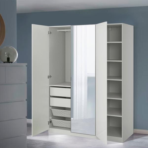Шкаф Ikea Pax/Fardal/Aheim 150 x 60см x 201.2 / ДСП / Белый photo 3
