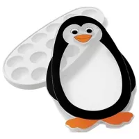 Formă de gheață Snips Pinguin Black-White / Polipropilenă