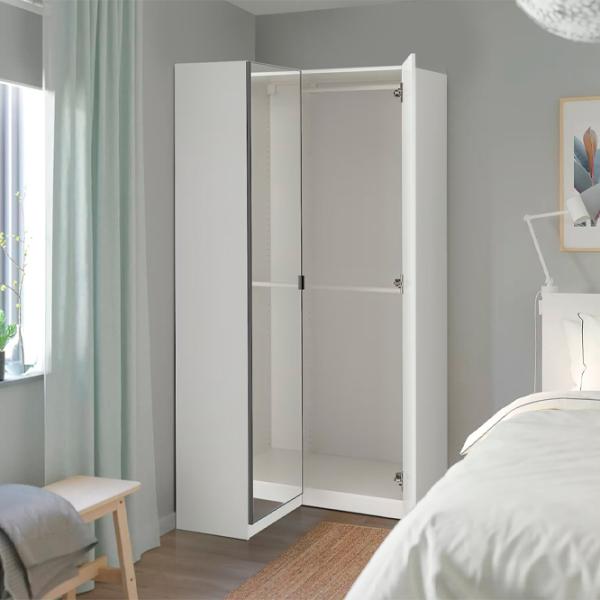 Dulap Ikea Pax/Fardal/Aheim 110.5 x 87.9 x 201 / DSP / Alb photo 2