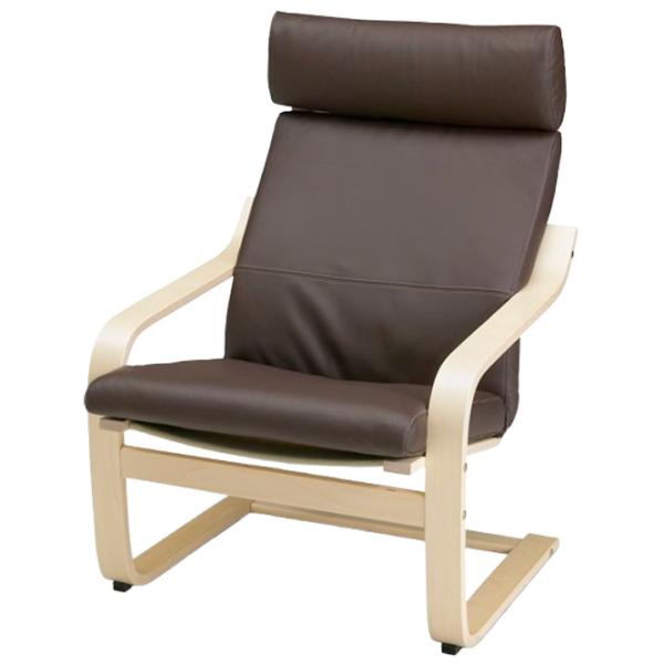 Кресло Ikea Poang/Glose Beige Коричневый photo 2 Кресло Ikea Poang/Glose Beige Коричневый photo 2