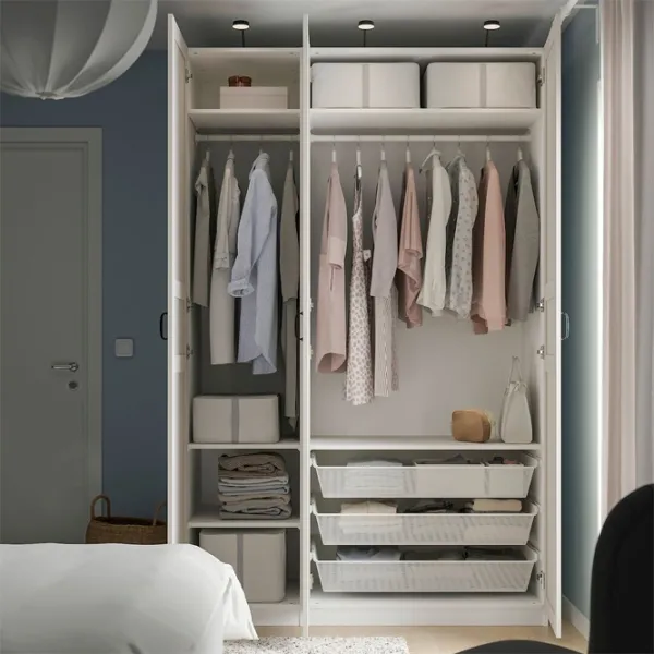 Шкаф Ikea Pax/Flisberget 150 x 60см x 236.4 / ДСП / Светло бежевый photo 2 Шкаф Ikea Pax/Flisberget 150 x 60см x 236.4 / ДСП / Светло бежевый photo 2
