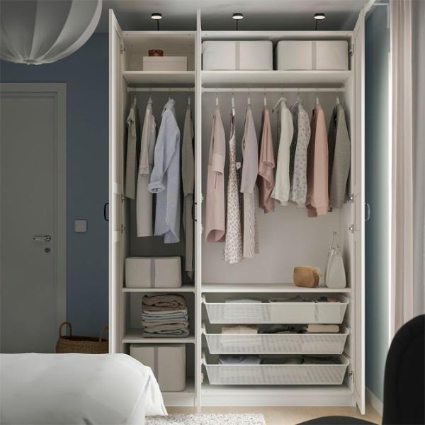 Шкаф Ikea Pax/Flisberget 150 x 60см x 236.4 / ДСП / Светло бежевый photo 2 Шкаф Ikea Pax/Flisberget 150 x 60см x 236.4 / ДСП / Светло бежевый photo 2