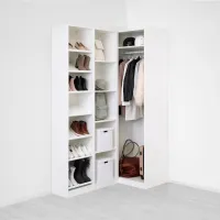 Шкаф Ikea Pax/Flisberget 160.3 x 87.9см x 236.4 / ДСП / Белый photo 3
