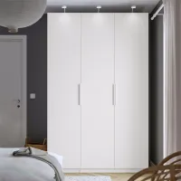 Шкаф Ikea Pax/Forsand 150 x 60см x 236.4 / ДСП / Белый photo 3
