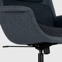 Fotoliu Ikea Aleby/Gunnared Black Dark Gray photo 3