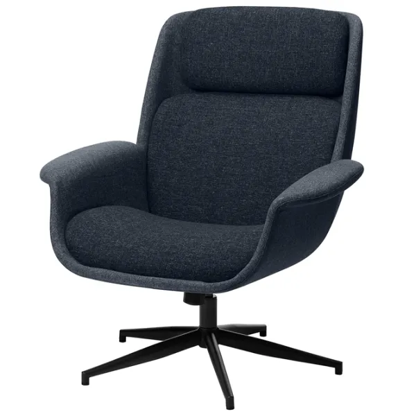 Кресло Ikea Aleby/Gunnared Черный Тёмно-серый photo 1 Кресло Ikea Aleby/Gunnared Черный Тёмно-серый photo 1