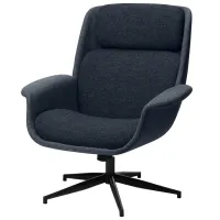 Fotoliu Ikea Aleby/Gunnared Black Dark Gray