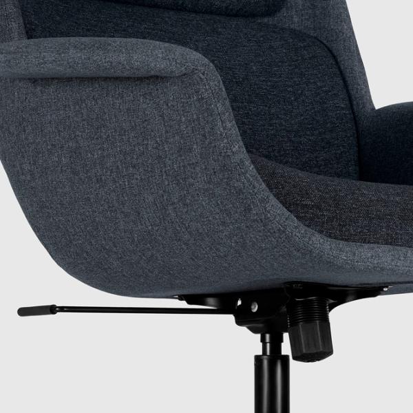 Кресло Ikea Aleby/Gunnared Черный Тёмно-серый photo 3 Кресло Ikea Aleby/Gunnared Черный Тёмно-серый photo 3