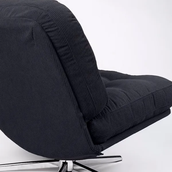 Кресло Ikea Dyvlinge/Kelinge Crom Черный photo 4