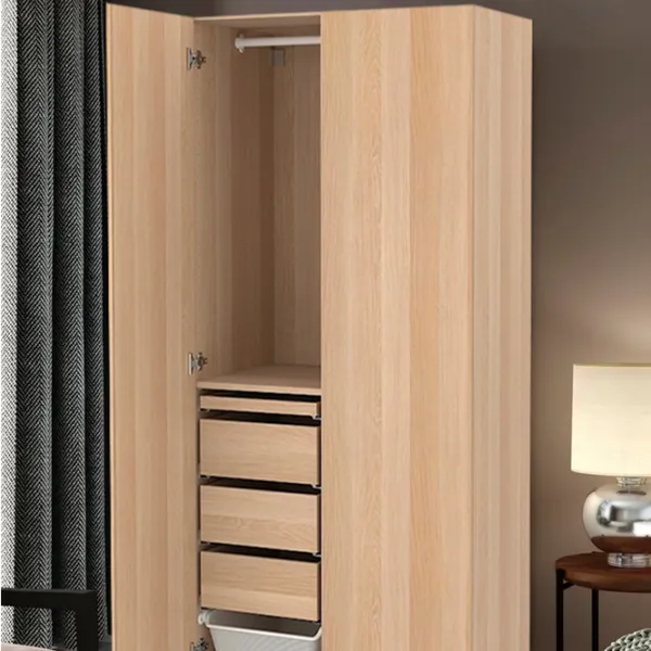 Шкаф Ikea Pax/Forsand 100 x 60см x 201.2 / ДСП / Имитация Состаренного Дуба photo 3