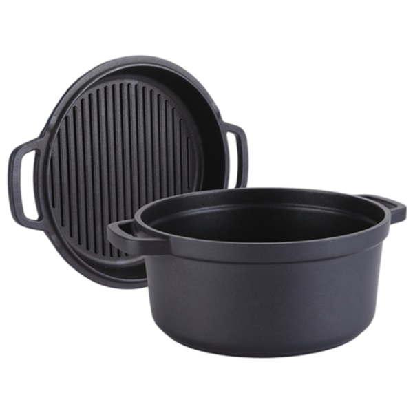 Set de cratițe Maestro Mr-4128 6.7l Aluminiu / Black photo 3 Set de cratițe Maestro Mr-4128 6.7l Aluminiu / Black photo 3