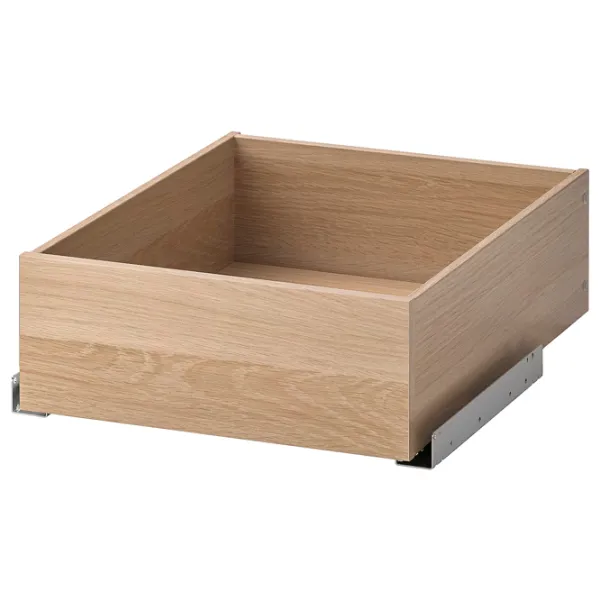 Шкаф Ikea Pax/Forsand 100 x 60см x 236.4 / ДСП / Имитация Состаренного Дуба photo 6