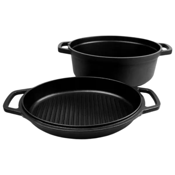 Набор кастрюль Maestro Mr-4132 6.4л Алюминий / Черный photo 1 Набор кастрюль Maestro Mr-4132 6.4л Алюминий / Черный photo 1