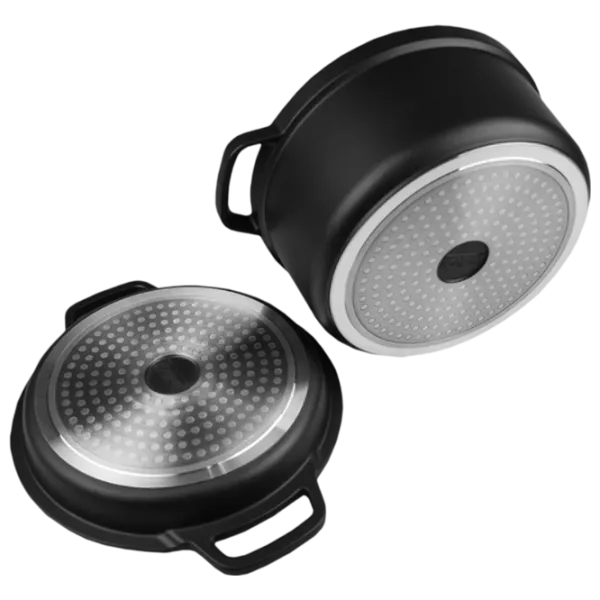 Набор кастрюль Maestro Mr-4132 6.4л Алюминий / Черный photo 5 Набор кастрюль Maestro Mr-4132 6.4л Алюминий / Черный photo 5