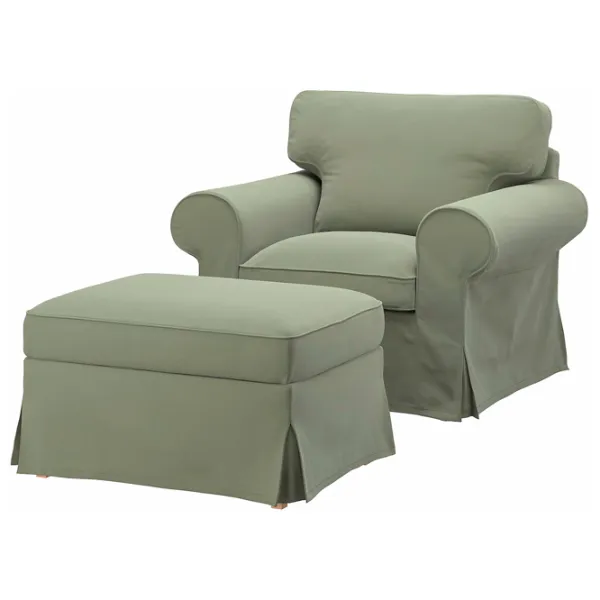 Fotoliu Ikea Ektorp/Hakebo Greenish Gray Greenish Gray photo 1 Fotoliu Ikea Ektorp/Hakebo Greenish Gray Greenish Gray photo 1