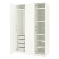 Шкаф Ikea Pax/Forsand 150 x 60см x 236.4 / ДСП / Белый photo 3