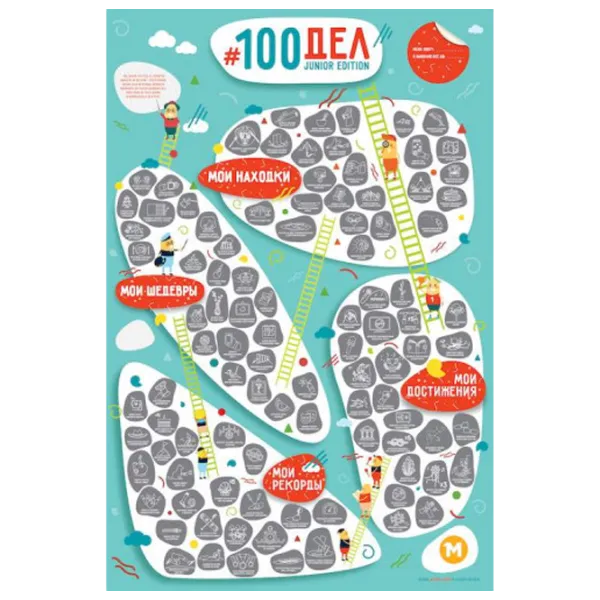 Настольная игра 1DEA.me JUNIOR edition 3+/ Скретч карта photo 2