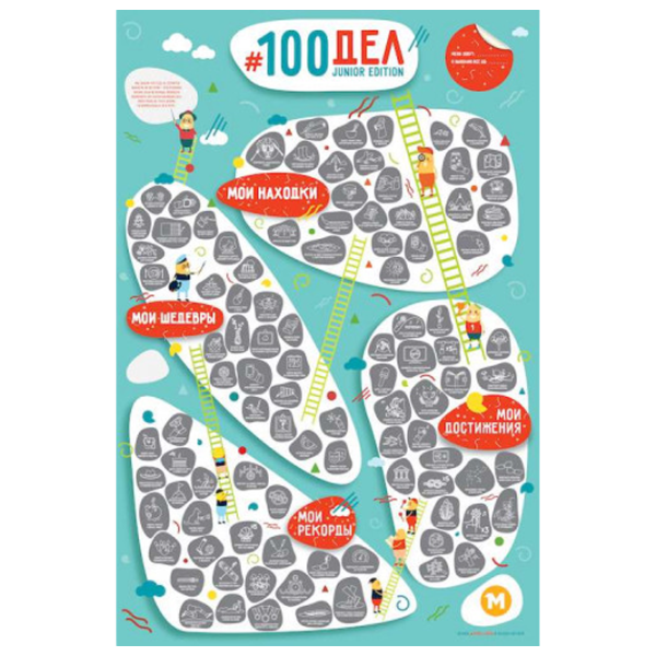 Настольная игра 1DEA.me JUNIOR edition 3+/ Скретч карта photo 2