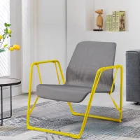 Кресло Ikea Brannboll Желтый Серый photo 2