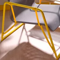 Кресло Ikea Brannboll Желтый Серый photo 4