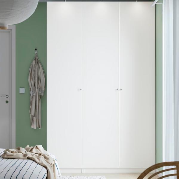 Шкаф Ikea Pax/Forsand 150 x 60см x 201.2 / ДСП / Белый photo 2