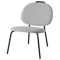 Fotoliu Ikea Gavle/Diserod Black Gray