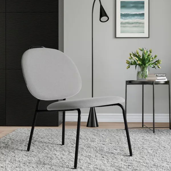 Кресло Ikea Gavle/Diserod Черный Серый photo 2