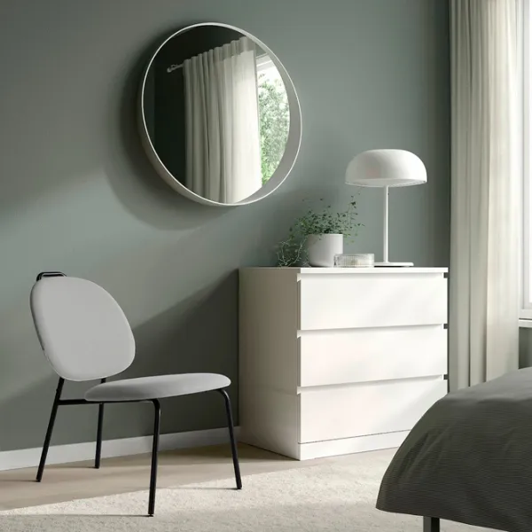 Кресло Ikea Gavle/Diserod Черный Серый photo 3