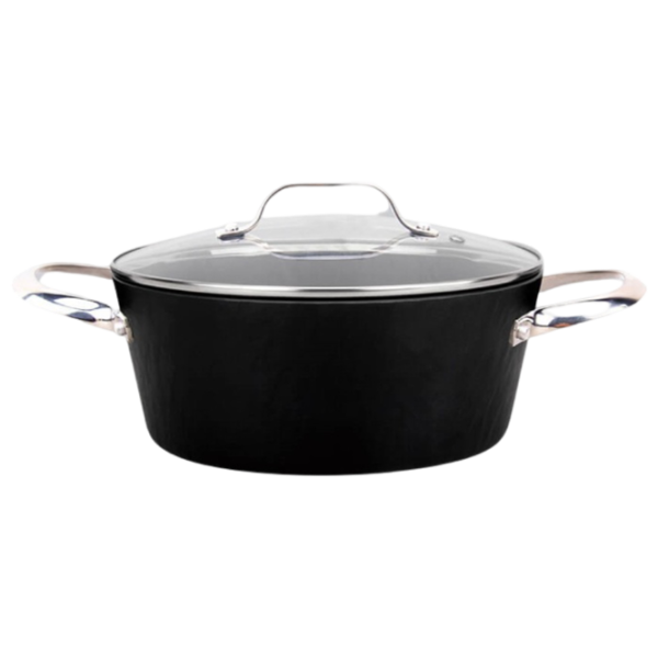 Кастрюля Maestro Mr-4428 5.8л Алюминий / Черный photo 1 Кастрюля Maestro Mr-4428 5.8л Алюминий / Черный photo 1