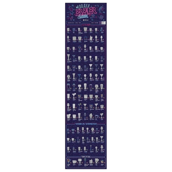 Настольная игра 1DEA.me BAR edition 18+/ Скретч карта photo 2