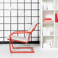 Fotoliu Ikea Poang/Katorp Red Beige photo 6