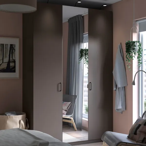 Dulap Ikea Pax/Forsand/Aheim 150 x 60 x 236.4 / DSP / Gri închis photo 3