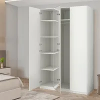Шкаф Ikea Pax/Forsand/Aheim 150 x 60см x 236.4 / ДСП / Белый photo 3