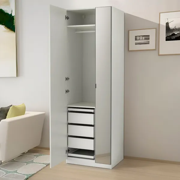 Dulap Ikea Pax/Forsand/Aheim 75 x 60 x 236.4 / DSP / Alb photo 2