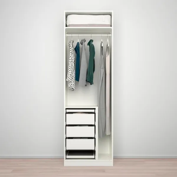 Dulap Ikea Pax/Forsand/Aheim 75 x 60 x 236.4 / DSP / Alb photo 3