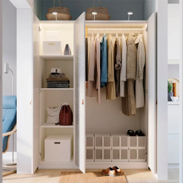 Dulap Ikea Pax/Mistudden 150 x 60 x 201.2 / DSP / Alb photo 3