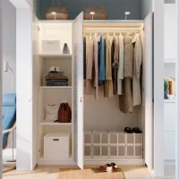 Dulap Ikea Pax/Mistudden 150 x 60 x 201.2 / DSP / Alb photo 3