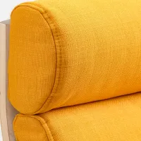 Fotoliu Ikea Poang Beige Yellow photo 2