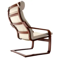 Fotoliu Ikea Poang Brown Beige photo 3