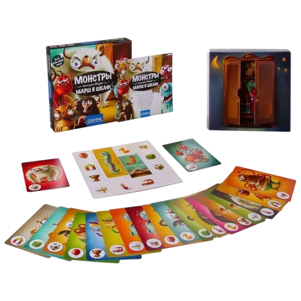 Joc de masă Granna Monster Chase! 3+/ Strategie photo 2