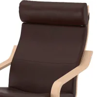 Fotoliu Ikea Poang/Glose Beige Dark Brown photo 4
