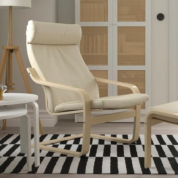 Кресло Ikea Poang/Glose Дуб Сонома Бежевый photo 2 Кресло Ikea Poang/Glose Дуб Сонома Бежевый photo 2