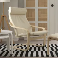 Fotoliu Ikea Poang/Glose Stejar sonoma Beige photo 2