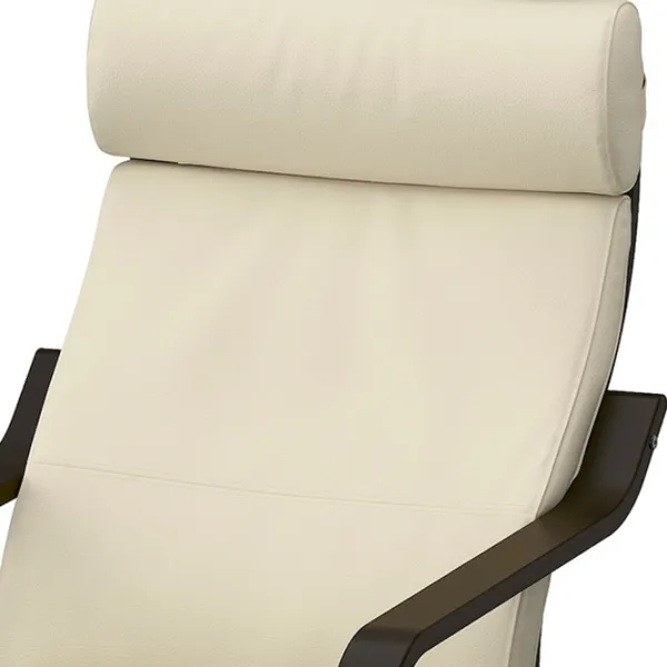 Кресло Ikea Poang/Glose Brown Бежевый photo 4