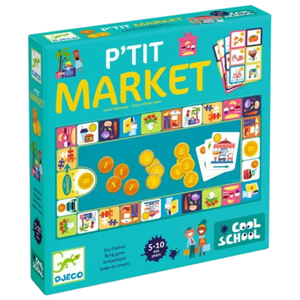 Настольная игра Djeco P`tit market 5+/ Стратегия photo 1