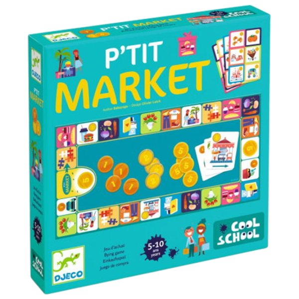 Настольная игра Djeco P`tit market 5+/ Стратегия photo 1