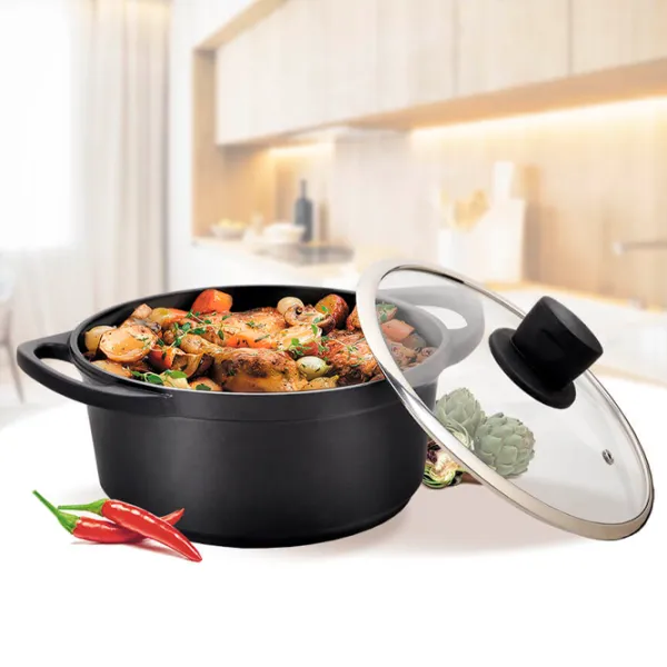 Cratiță Maestro Mr-4328 6.4l Aluminiu / Black photo 4