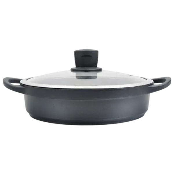 Кастрюля Maestro Mr-4328S 3.8л Алюминий / Черный photo 1 Кастрюля Maestro Mr-4328S 3.8л Алюминий / Черный photo 1