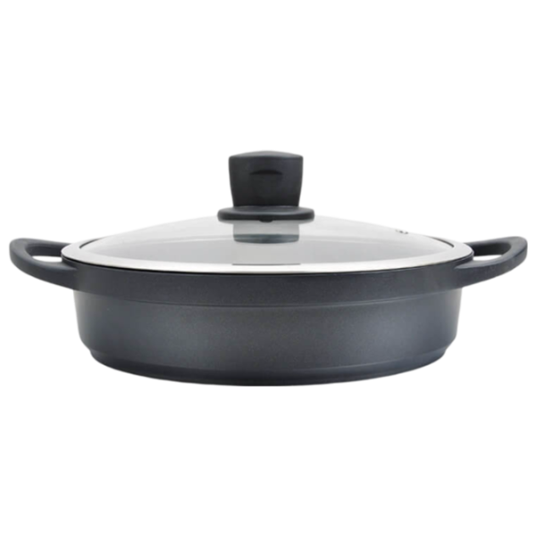 Кастрюля Maestro Mr-4328S 3.8л Алюминий / Черный photo 1 Кастрюля Maestro Mr-4328S 3.8л Алюминий / Черный photo 1