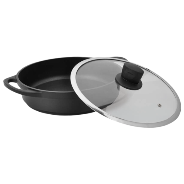 Кастрюля Maestro Mr-4328S 3.8л Алюминий / Черный photo 2 Кастрюля Maestro Mr-4328S 3.8л Алюминий / Черный photo 2